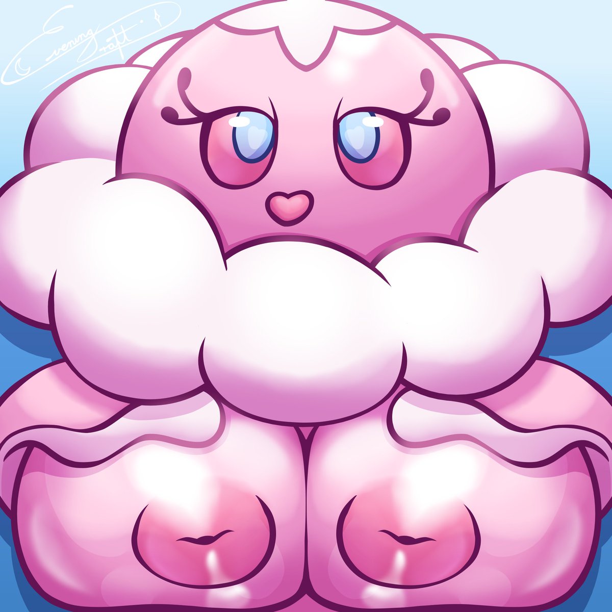 EveningDraftArt's tweet photo. Boobtober but it's all ghost type Pokemon 

Day 6 - Oily - Jellicent

#boobtober #nsfw #pokemon https://t.co/qnaFzIpDzf