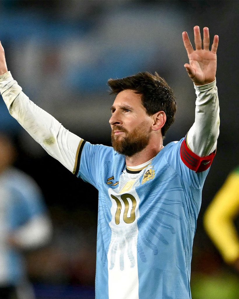 TFRHQ5's tweet photo. 🚨| BREAKING: Leo Messi’s farewell has been voted the greatest farewell ever given to a football player in history! https://t.co/gF81cUMUjM