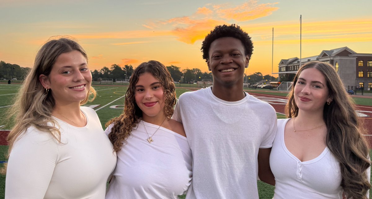 BayShoreSchools's tweet photo. Members of the Bay Shore High School Class of 2027 gathered on the football field for Senior Sunrise. As they watched the sun come up over Bay Shore, they snapped photos with classmates and talked about the senior year milestones still to come. #ItsAShoreThing https://t.co/b87CKfRwH7