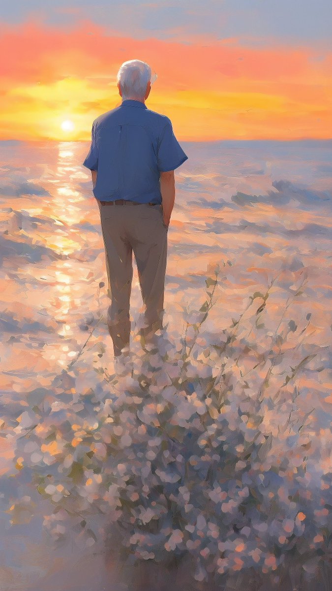 DwiArdi10197628's tweet photo. [I saw a swollen old man by the shore, his muddle past filled with regret, as waves washed his dirty clothes clean. ] https://t.co/1pf2qY0fj0
