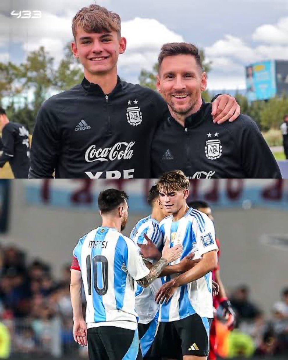 Intermiamicfhub's tweet photo. 🚨BREAKING; Nico Paz became the 100th player to receive at least one assist from Lionel Messi. 🇦🇷 https://t.co/dhtYHfuXh0