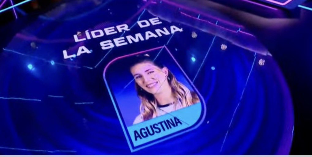 joaquihabla's tweet photo. SIIIII AGUSTINA NUEVAMENTE LÍDER!!!! MADRE CARACULICA #GranHermanoUY #GHUY https://t.co/4fdSigs7wX