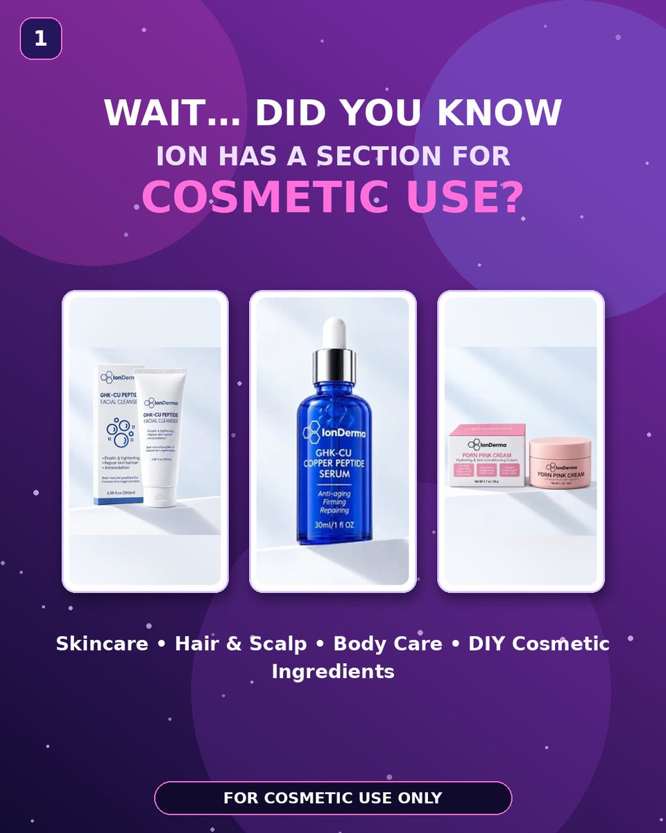 LuxeOnFire's tweet photo. Wait… did you know Ion has a whole cosmetic section? 🧴✨
Cleansers, serums, creams, masks, hair care + DIY ingredients.
And it's their 1-year anniversary, so the whole month of October is on sale 🪐
Full breakdown 🧵👇 https://t.co/ZRRzun9tsX