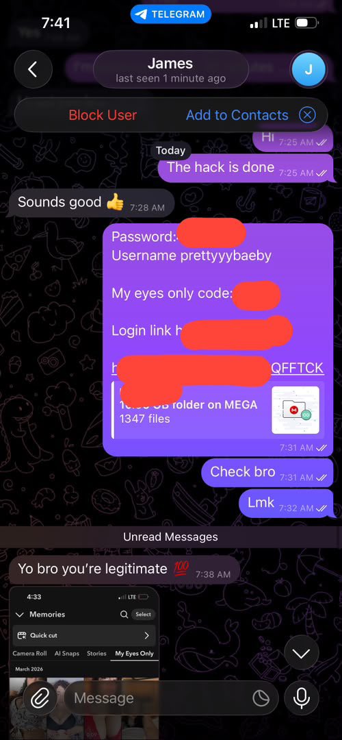kmhnadi's tweet photo. Dm if you want to hack your cheating girlfriend account with her noticing messages me now and you can also text me on telegram👇🏻
https://t.co/WxIJhe2RNV
Spy spouse and access devices #snaphack 

know what your partner is hiding from you https://t.co/Og9eezUSuK