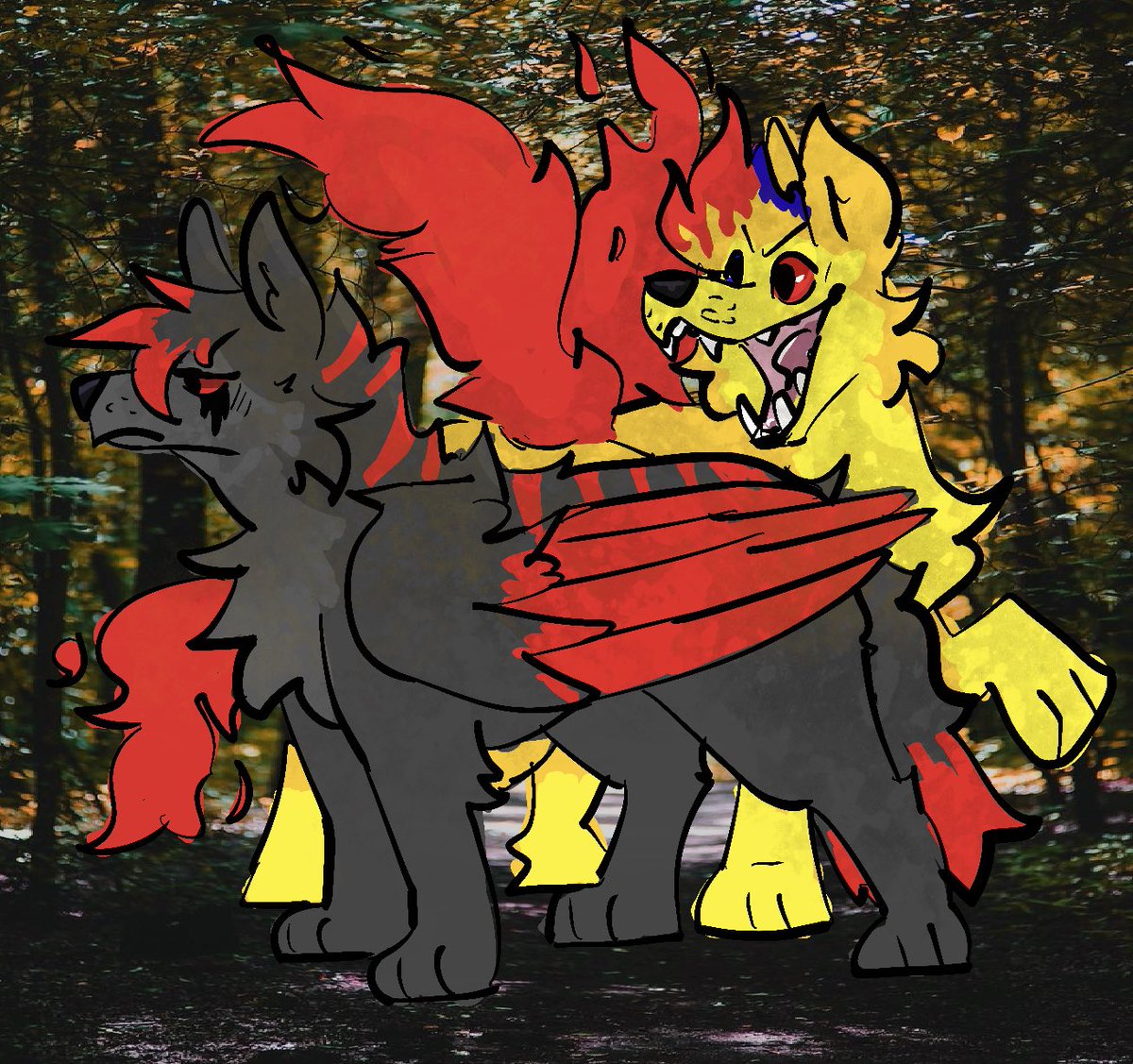 chimiichannga's tweet photo. Please..
#wolfstory #art #furry https://t.co/NxB0g9fJtv