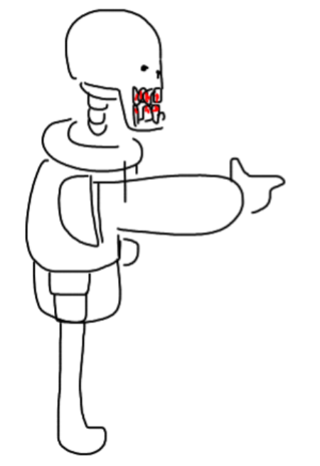 TSHS_Papyrus's tweet photo. I FUCKED UP, HUMANS!!!!!!!!!! HELP ME!!!!!!!!!!! HOW DO I DRAW SEXY MEN (ME) POINTING AT LOSERS!!!!! (HYPERDUST) https://t.co/My54F4wiXU