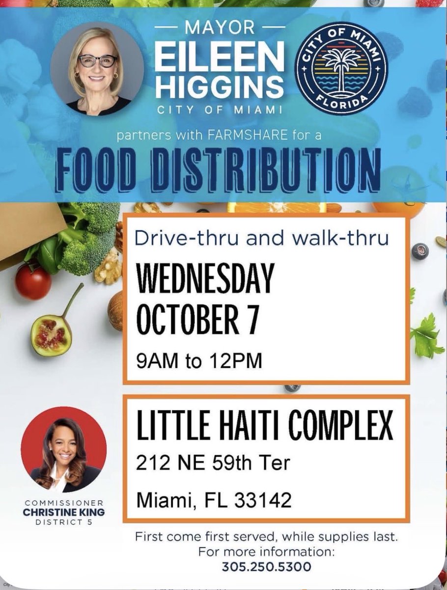 ProjectUPSTART's tweet photo. ATTENTION FAMILIES! 🚨

New FREE community resources are available throughout Miami-Dade County! 💙

🍎 Food Distributions
🤝 Community Resource Fairs
✨ And more!

👉 Swipe left to view upcoming resources and events available to you and your family. https://t.co/PRQMIHl1t1