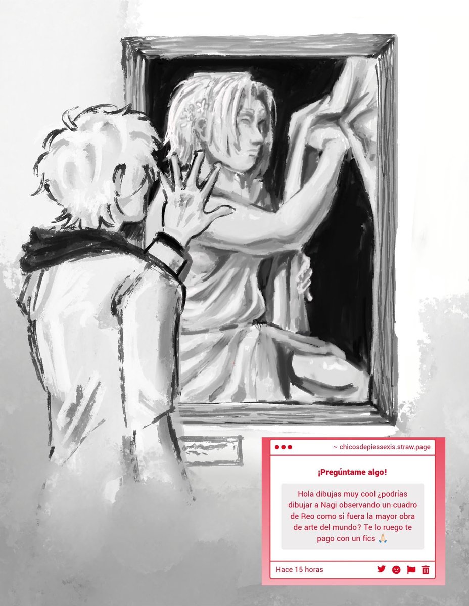 bechamuel's tweet photo. claro anon aquí tienes!!! me gustó mucho dibujar el Reo del cuadro jijiji 🥹🥹 siempre me estreso dibujando a Nagi so lo he dejado pues ahí lolazoo

https://t.co/9Q8oq6B3kM https://t.co/P0e0j9C78V