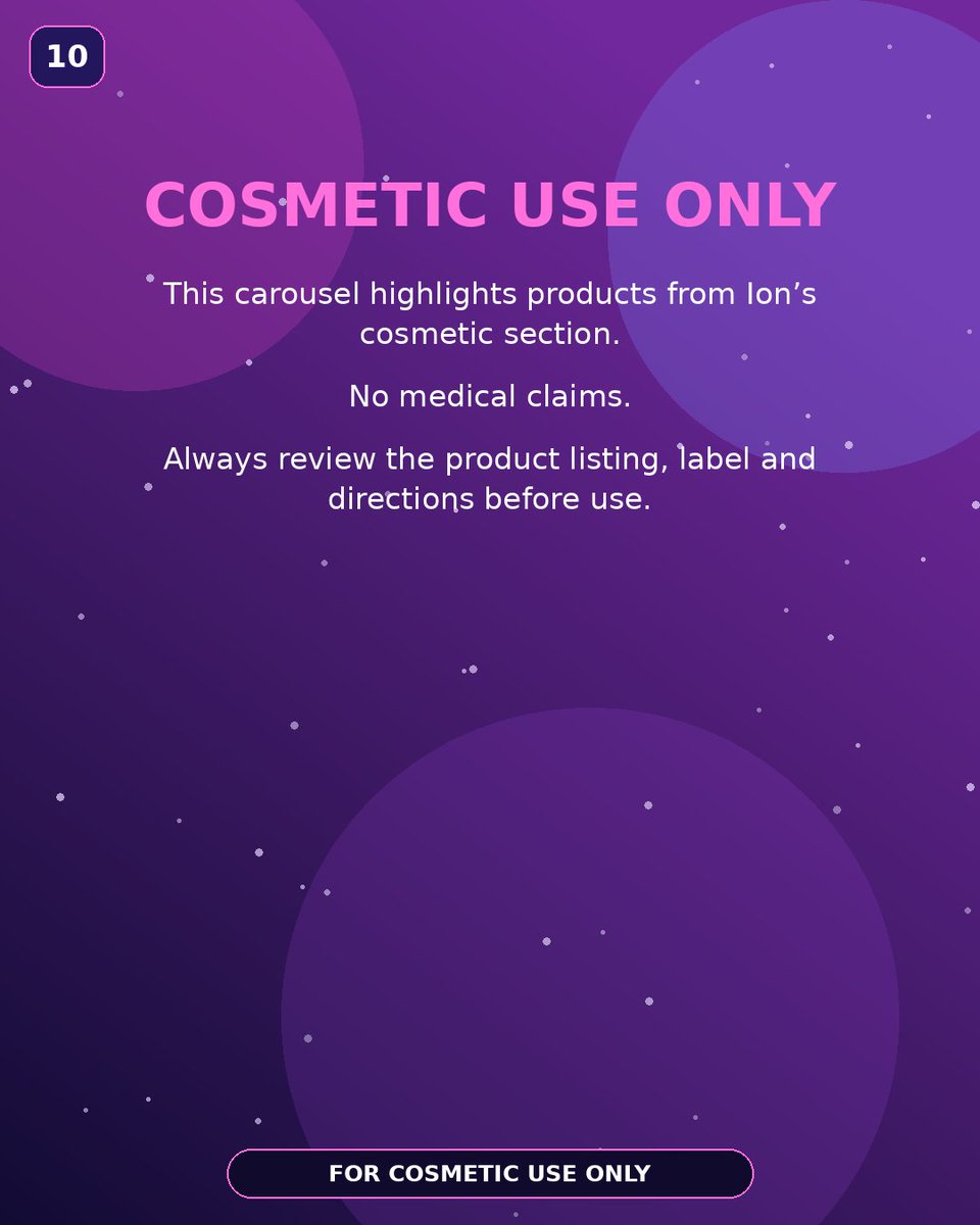 LuxeOnFire's tweet photo. 🚀 ION 1 Year in Orbit: 4 weeks of deals
Wk 1 (now–Oct 11): 25% off + 15% w/ code FIRE + 5% ACH
Wk 2: Buy 2 Get 1 Free
Wk 3: Free shipping + stacking codes
Wk 4: 25% off + flash sale under $10
🔗 Link in bio · #ad · Cosmetic use only https://t.co/75BsglBwOk