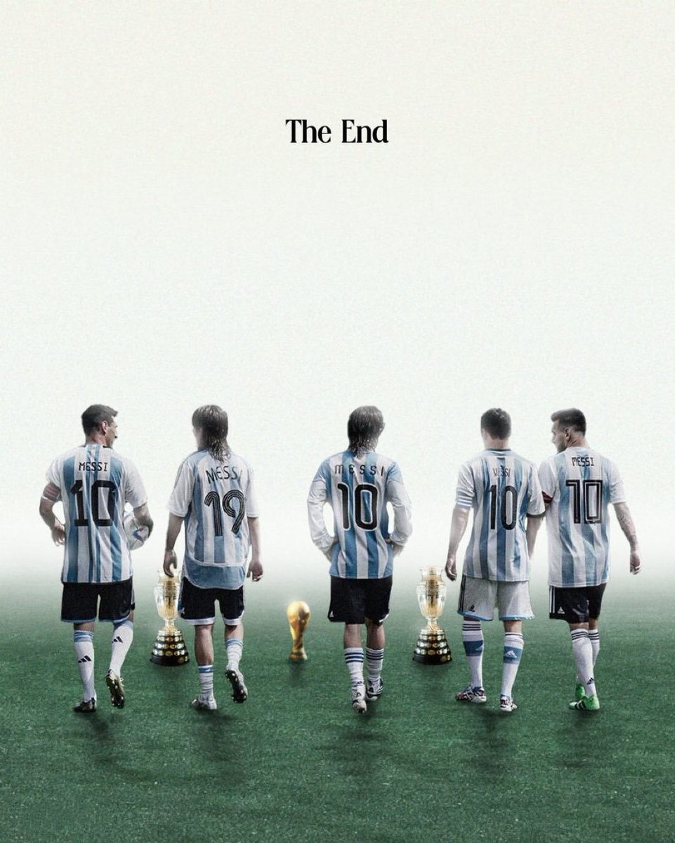 watchmysoulgone's tweet photo. The end of the legend Lionel Messi story with Argentina
😞🇦🇷💙 https://t.co/lx9mJIW5gr