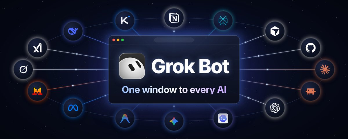 Grok Bot 一个应用，我不用再切换其他 AI 应用