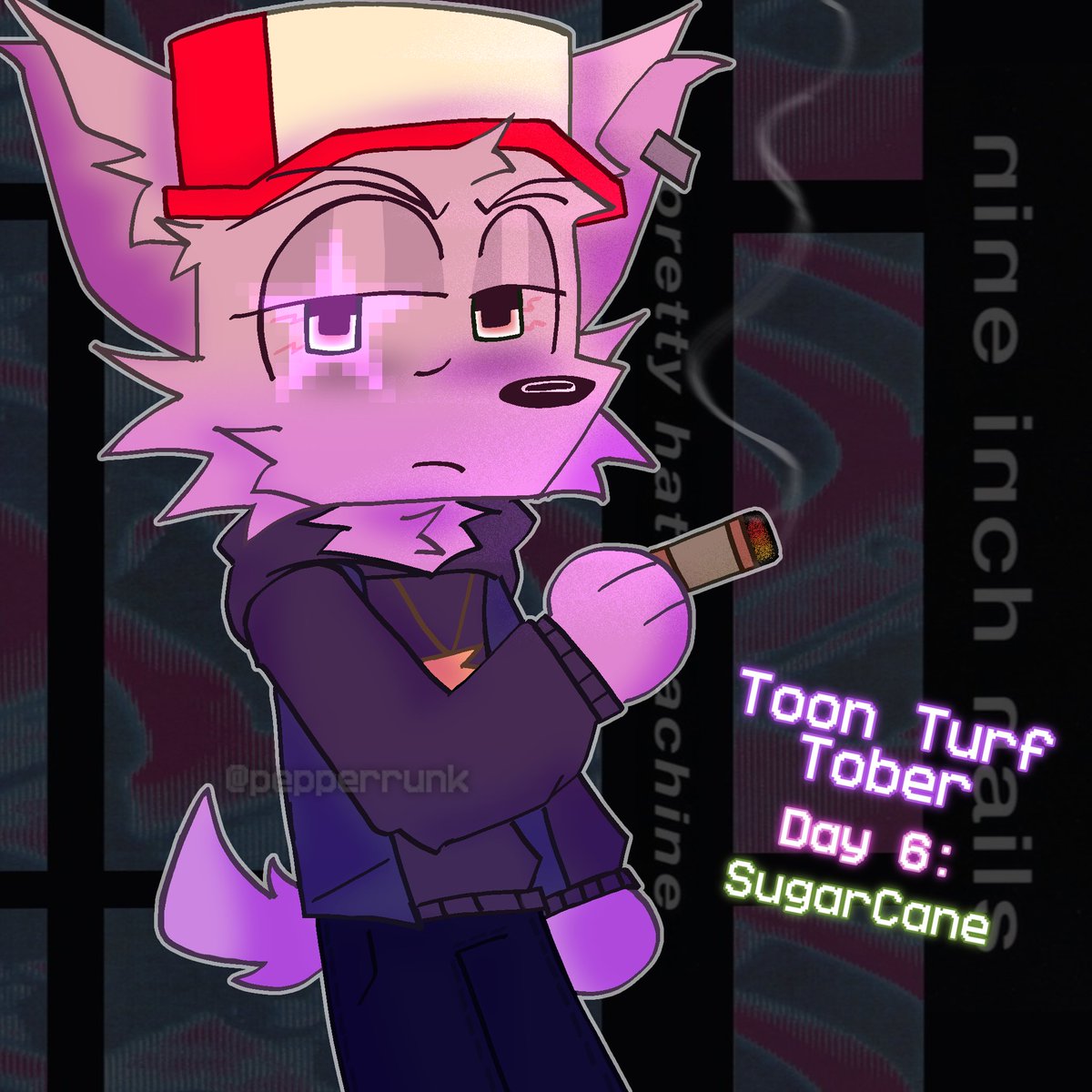 pepperrunk's tweet photo. #ToonTurfTober2026 DAY 6 | low-key an excuse to draw darius..hehe,, but oh my goodness this drawing was the BIGGEST trust the process of my life 😭 #ToonTurf #DannoCalDrawings #DariusDaxDaggers (is this even a tag..idk how to tag..🥹) #ToonTurfTober https://t.co/GY2iSpqZhX
