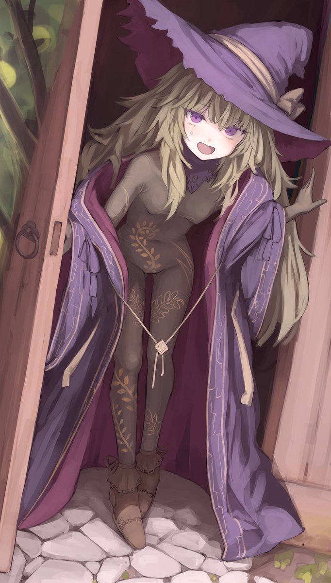 NovelPengin's tweet photo. 何度でも言いますが、『全身タイツ魔女っ娘』こそが最先端性癖の最高到達地点（フロントランナー）です。 https://t.co/HO8DrpUKfL