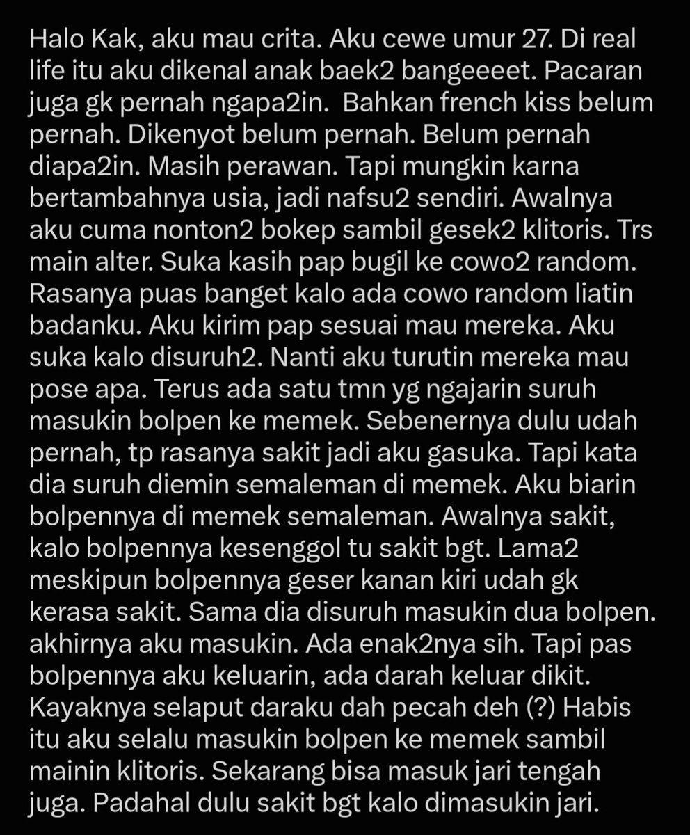 ciummmmmm's tweet photo. Berawal dari nonton bokep sampe kirim pap bugil ke cowok random https://t.co/wzzmaIffn9