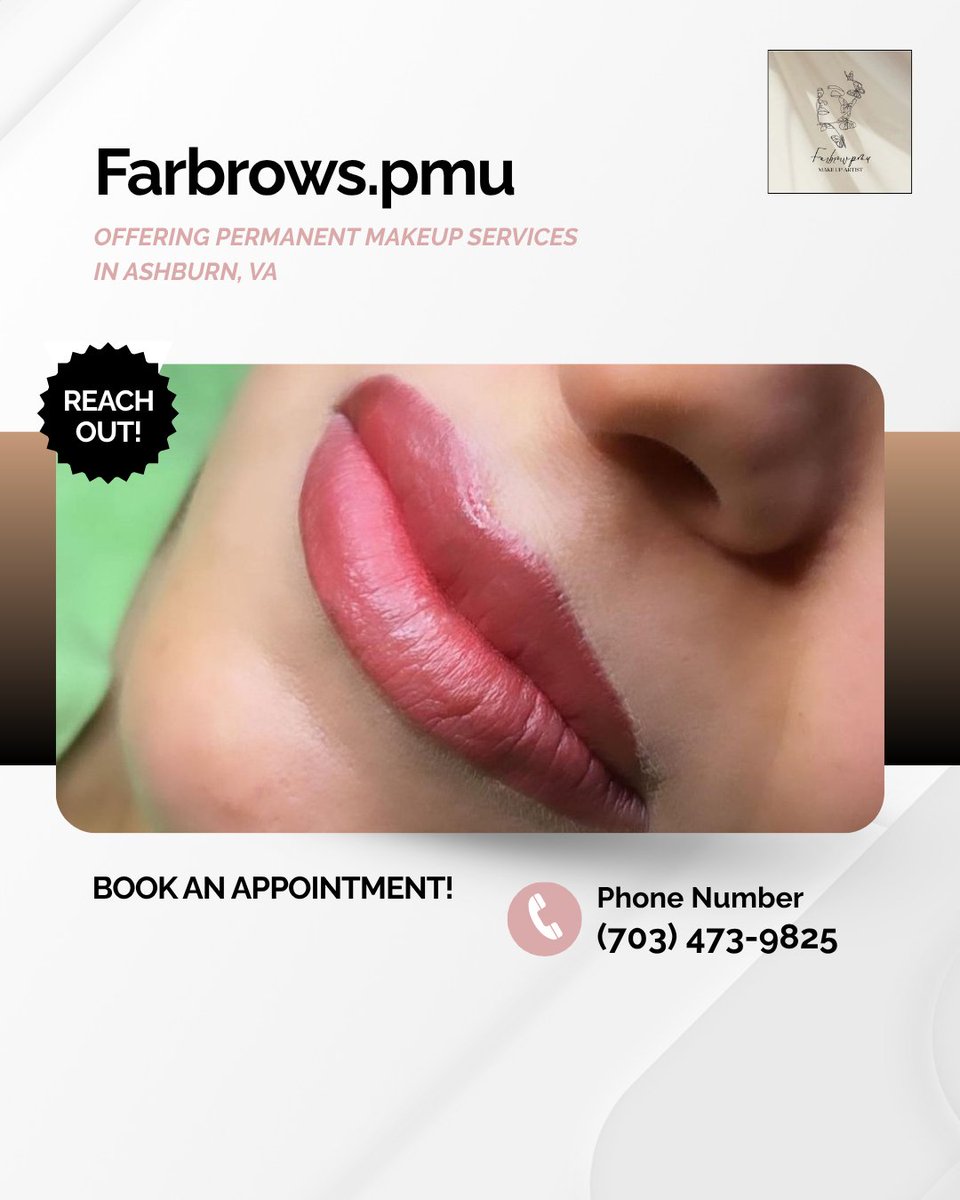 farbrows2022's tweet photo. Enhance your natural lips with professional lip blushing services. Add a beautiful touch of color for a fresh, polished look. Book your session today to feel confident in every smile! #LipBlushingServices #ConfidenceBoost
https://t.co/GfTodEEpBg https://t.co/qtG6MvmeOp