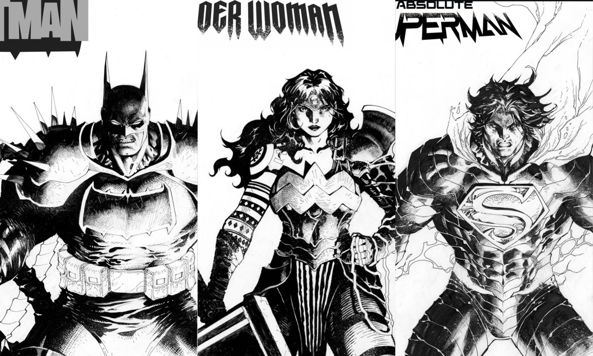 dcuworld's tweet photo. New Absolute trinity art by Jim Lee! https://t.co/D8zLtj7Sr5