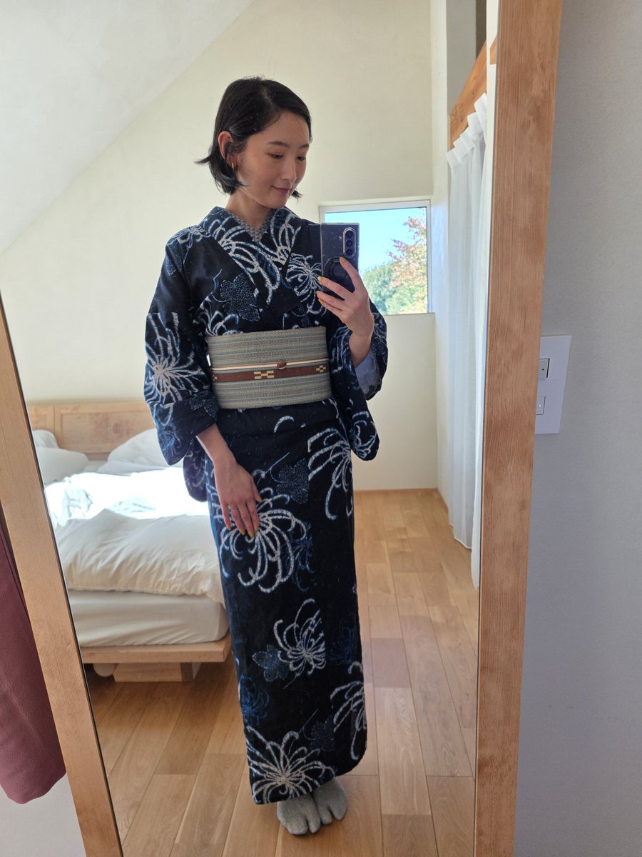 momocashew's tweet photo. 先月の着物コーデまとめ

最近は涼しくなって週2〜週4着物着てる！2歳児とぺったりなので洗えるものだけ！ https://t.co/ClF4PkIiQV