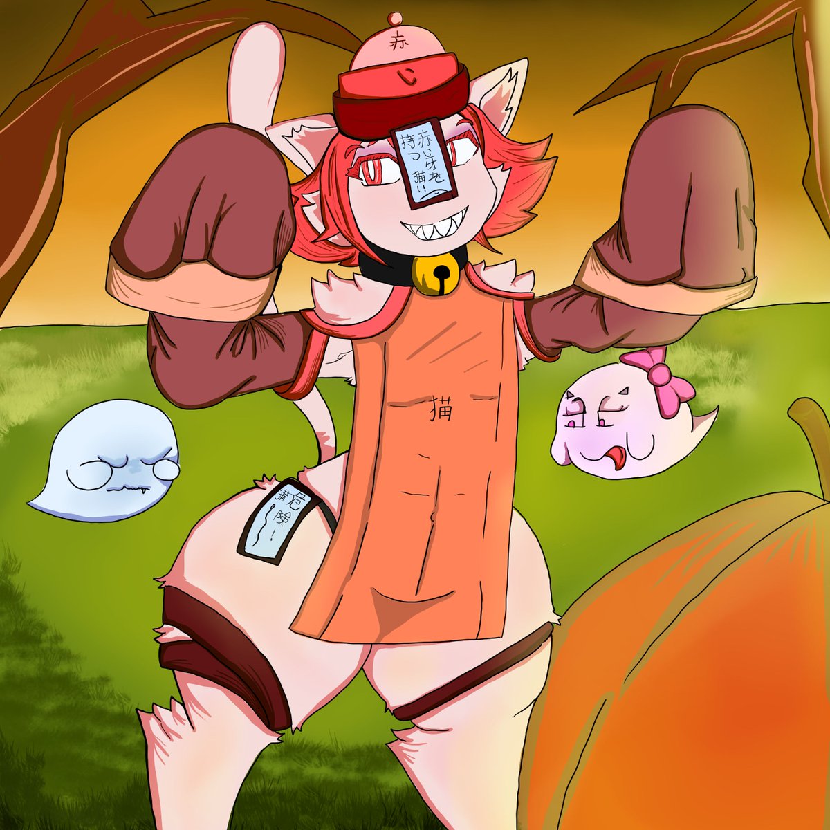 Danses0's tweet photo. Kiff Halloween WIP https://t.co/QRQtvyUvPu