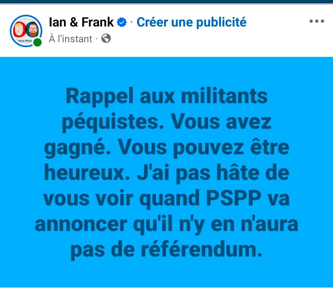BastionPodcast's tweet photo. Mais c'est quoi ce meltdown péquiste aujourd'hui? https://t.co/KJD7oJh1zn