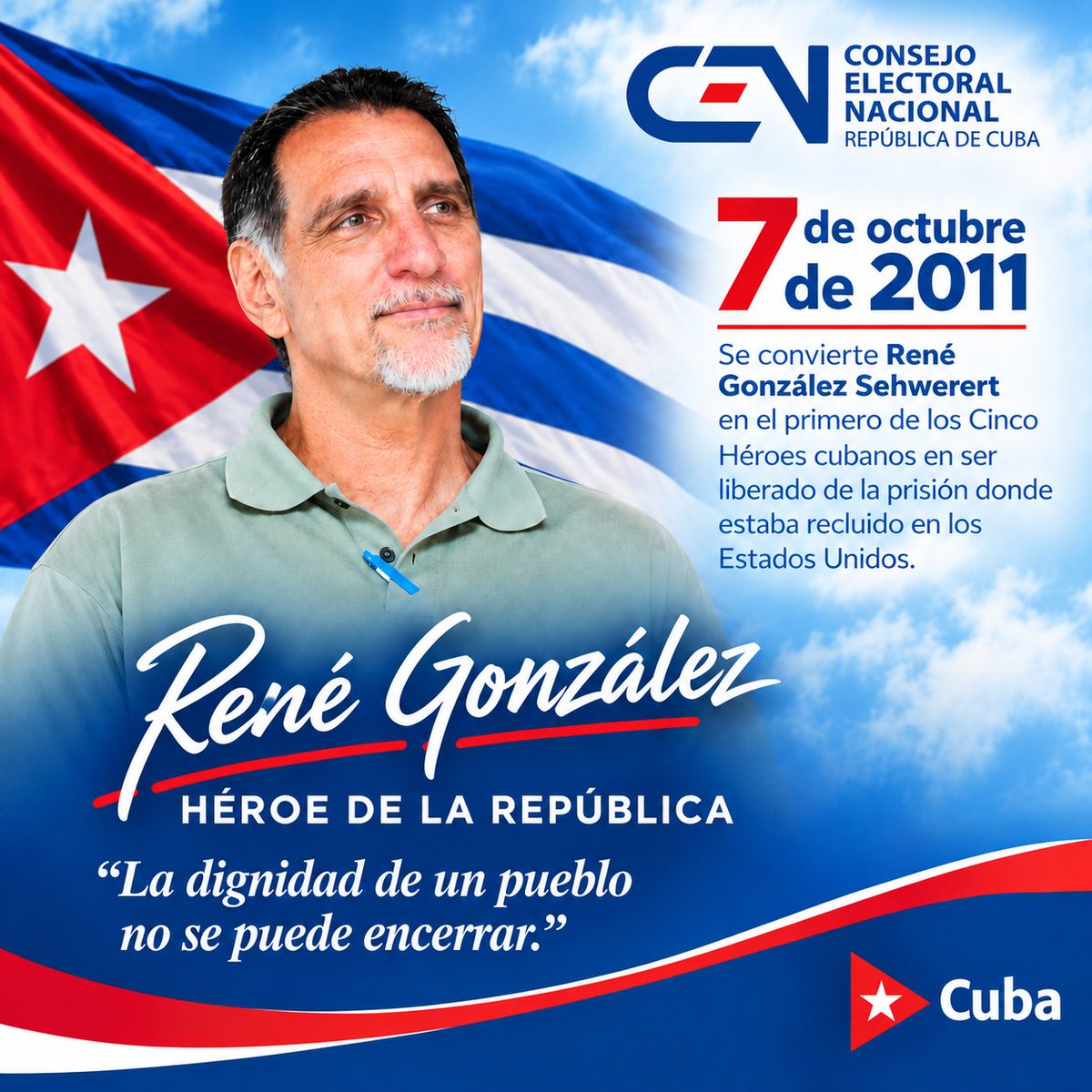 Elecciones_Cuba's tweet photo. #100AñosConFidel 🇨🇺
"Los Cinco Héroes antiterroristas(...)trataban de prevenir e impedir los actos terroristas contra nuestro pueblo, organizados por los órganos de inteligencia norteamericanos que la opinión mundial sobradamente conoce."
#CubaViveEnSuHistoria 🇨🇺 https://t.co/ydsZICT5fg