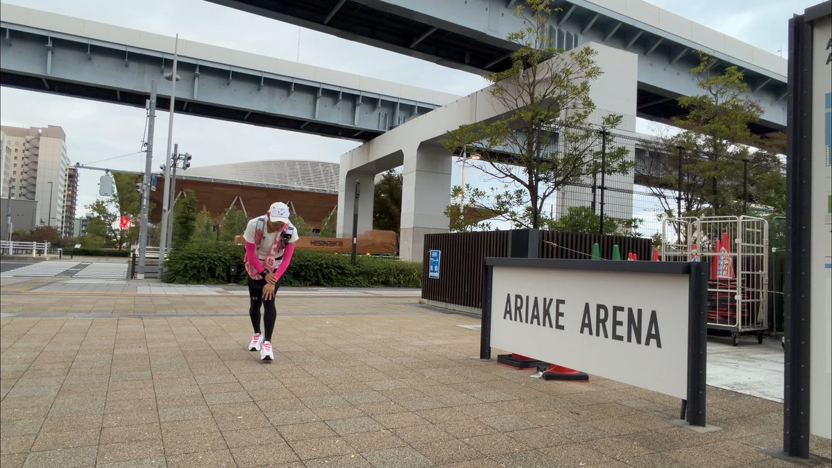 mahiro35P's tweet photo. 有言実行‼️
有明アリーナからKアリーナランニング35km達成しました‼️
3枚目に証拠も置いておきます🫡
みこち2ndライブ頑張れ‼️
#みこちソロライブ成功祈願ラン
#みこちみてくれ 
#咲き乱れみこち https://t.co/glsEot8h60