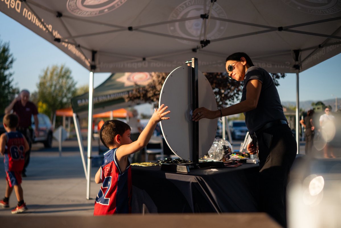 SBCprobation's tweet photo. #SBCProbation had an amazing time celebrating #NationalNightOut with the City of Loma Linda!
#NNO2026 #InTheCommunity https://t.co/Cc2EDo7MAT