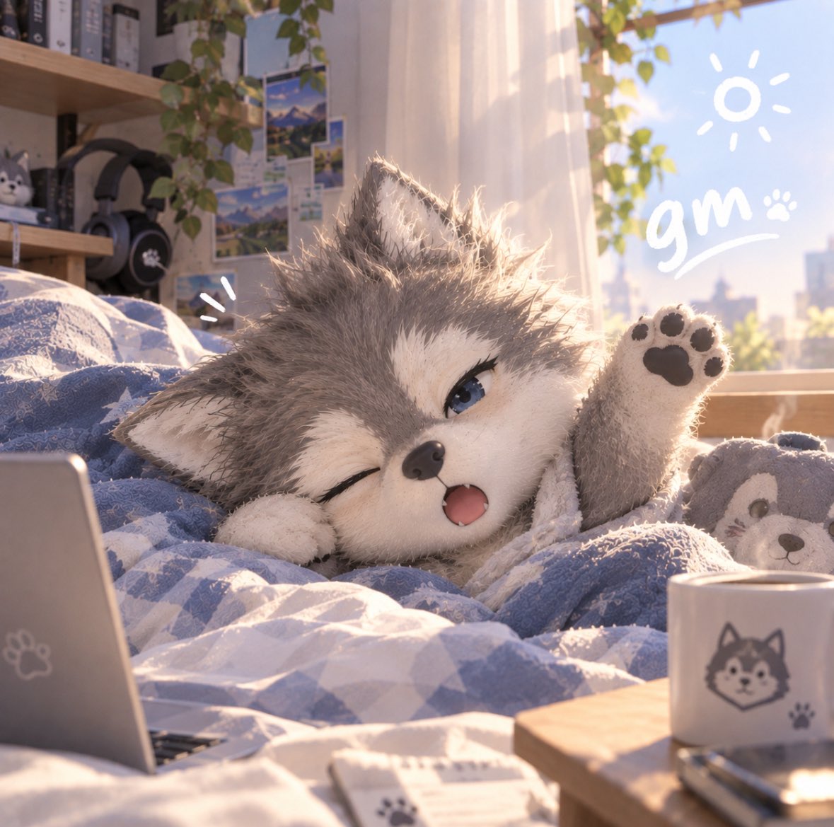 soichann0901's tweet photo. gm 🐺☀️
Sói đã tỉnh…
nhưng não thì vẫn đang ngủ. 🫠💤
#gm #thu4 https://t.co/4xb6m0bRGn