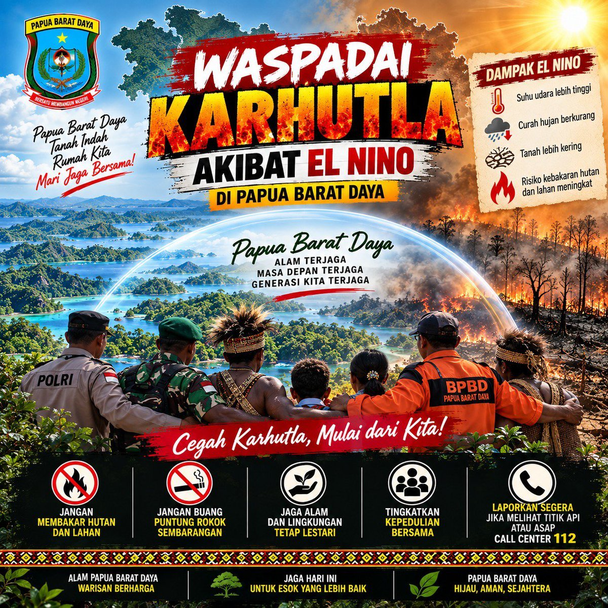 rahrujsik's tweet photo. Waspada KARHUTLA https://t.co/i5dpwwYhad