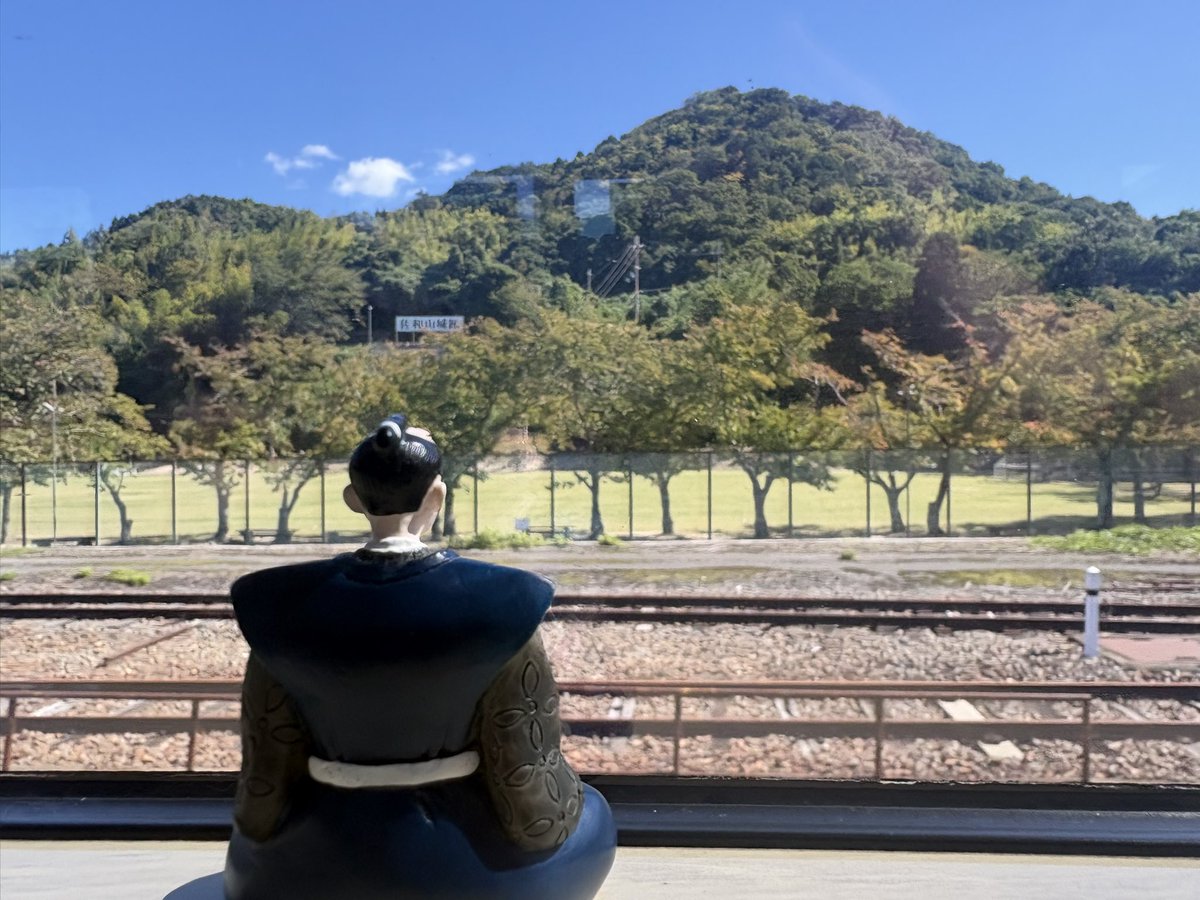 Akisame47's tweet photo. 本日の佐和山城 https://t.co/mQ1lpVRt2j