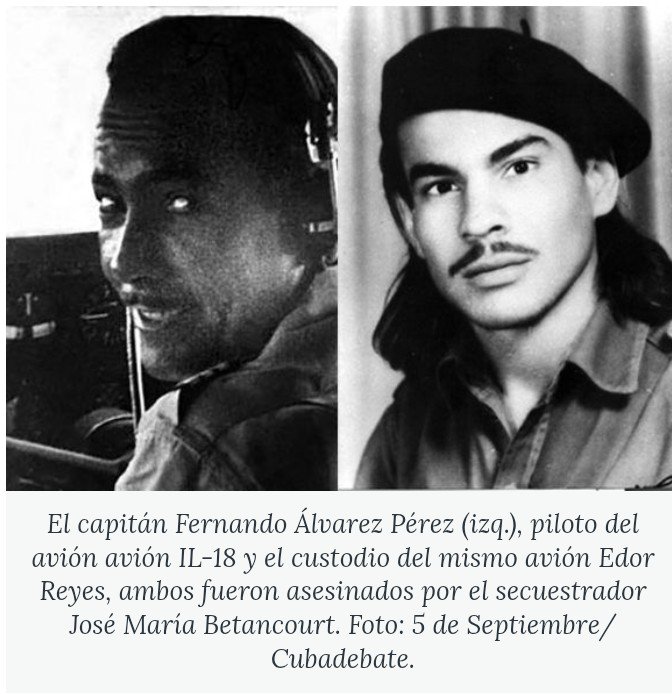 AlmaguerPerdomo's tweet photo. El gobierno de EE.UU, a través de la CIA y utilizando en su ejecución a los contrarrevolucionarios cubanos, ha organizado y financiado los ataques terroristas contra Cuba que han causado más de 3 mil muertos y de 2 mil heridos. 

#DíaDeLasVictimasDelTerrorismoDeEstado https://t.co/qLbJU1nzgR