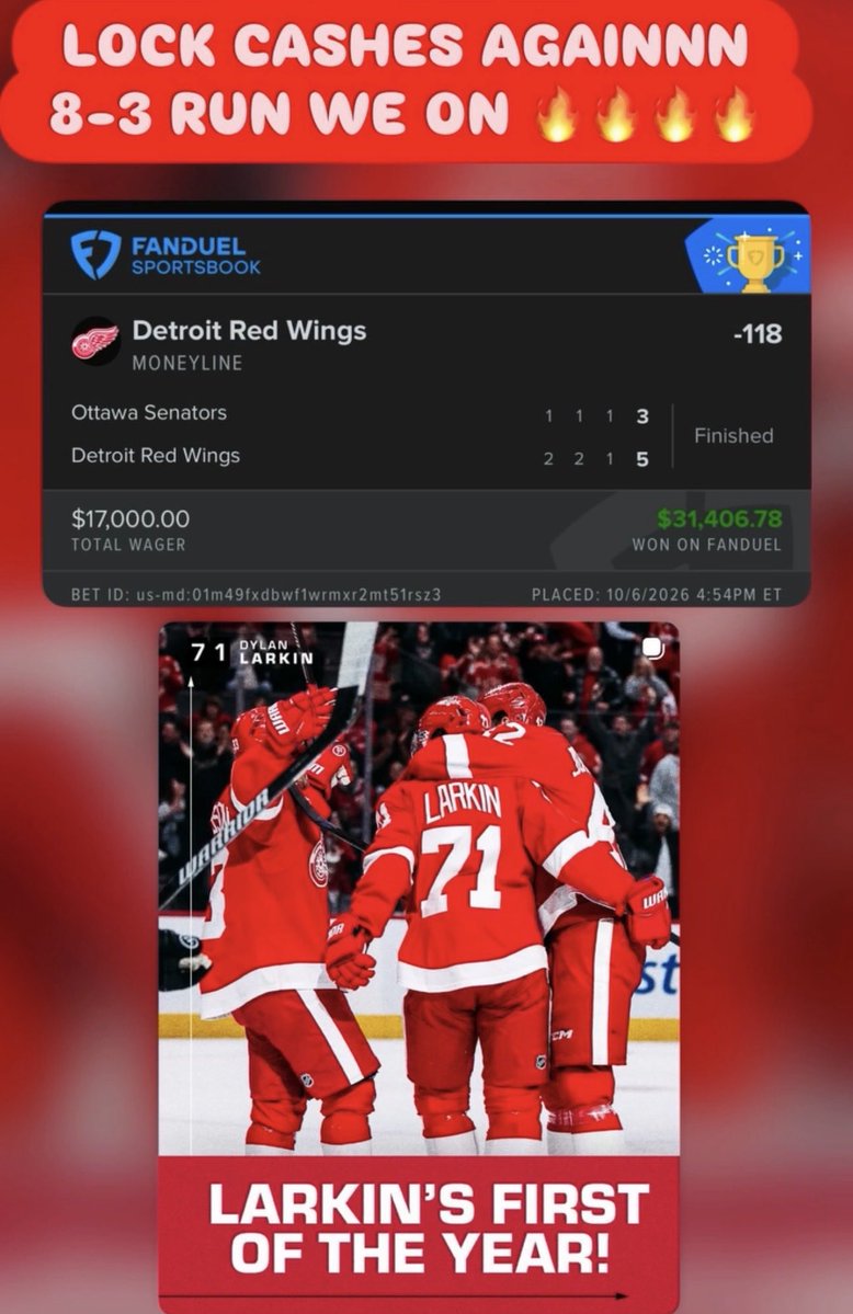 ghostsportzpick's tweet photo. CASH CITY AGAIN. WE ARE ON FIRE https://t.co/7QQcHqwQV1