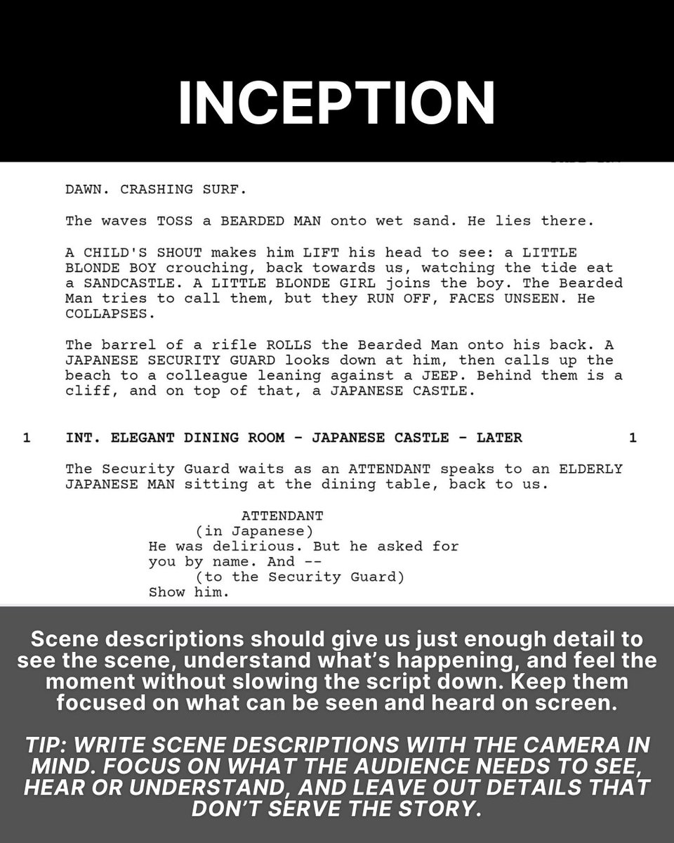 ShoreScripts's tweet photo. Download our COMPLETE GUIDE TO FORMATTING WORKBOOK and learn how to format your script with confidence. It’s just one of free Guides packed with pages of screenwriting resources to help you master your craft. #screenwriting #screenwriter

https://t.co/Bq6NzcKFnb https://t.co/LU83UuYadm
