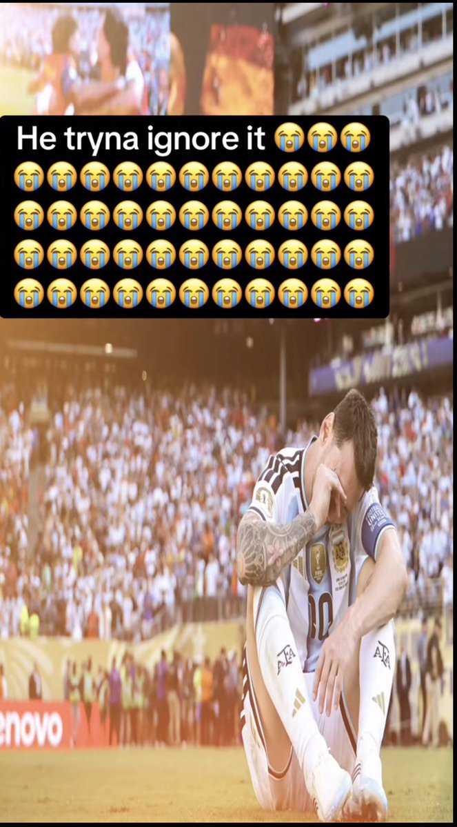 onicolasgx's tweet photo. Vai passar 60 anos e eu ainda vou me lembrar do quão mágico foi acompanhar essa anomalia durante minha infância e adolescência. Nunca mais vai ter alguém igual, e o futebol nunca será tão bonito quanto era com ele em campo

goat 😭 te amo messi https://t.co/MPCJXEwwpH
