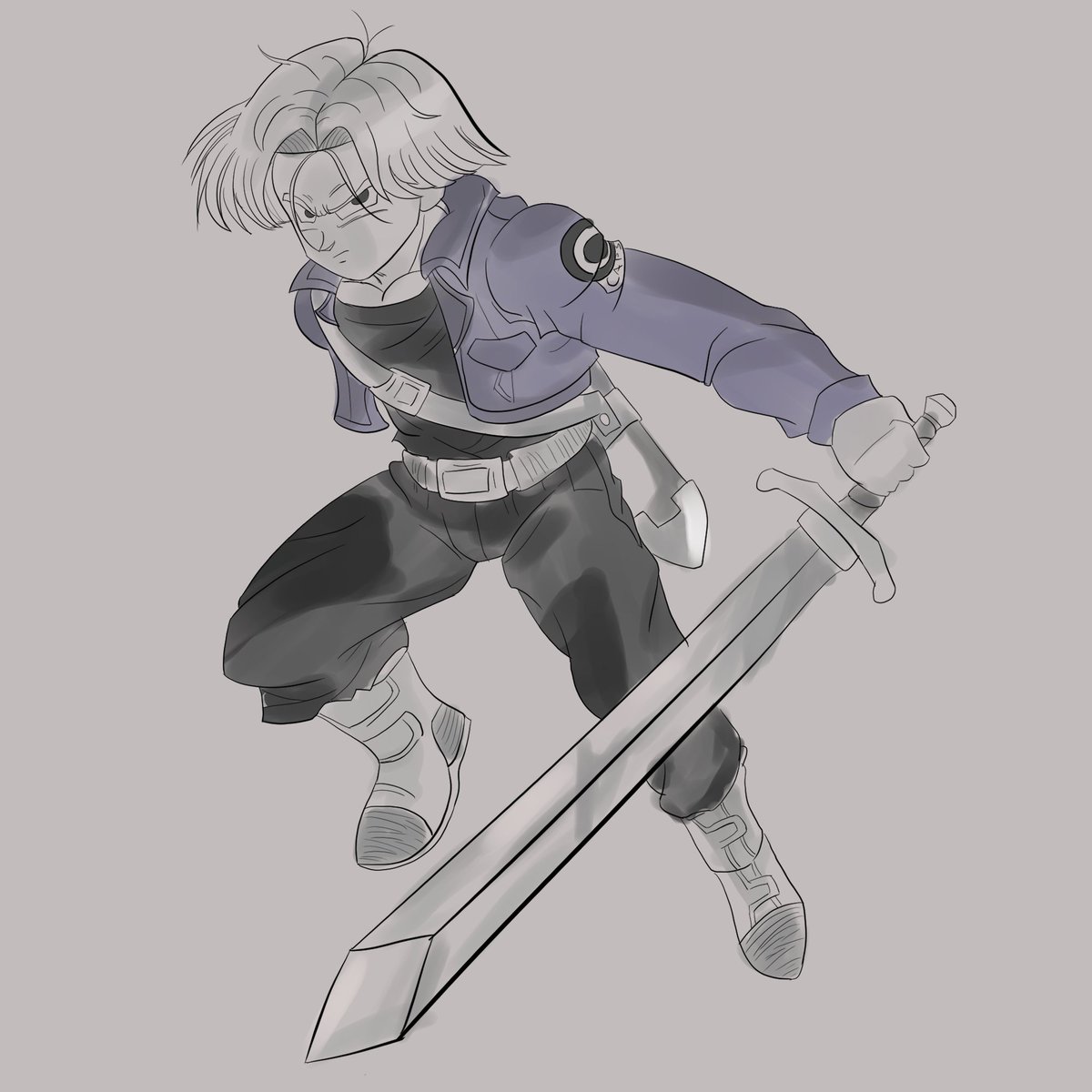 Erick_art19's tweet photo. Hope 

Day 6 

#inktober2026 #dragonball #trunks #miraitrunks #digitalartㅤ https://t.co/WutrU2dNga