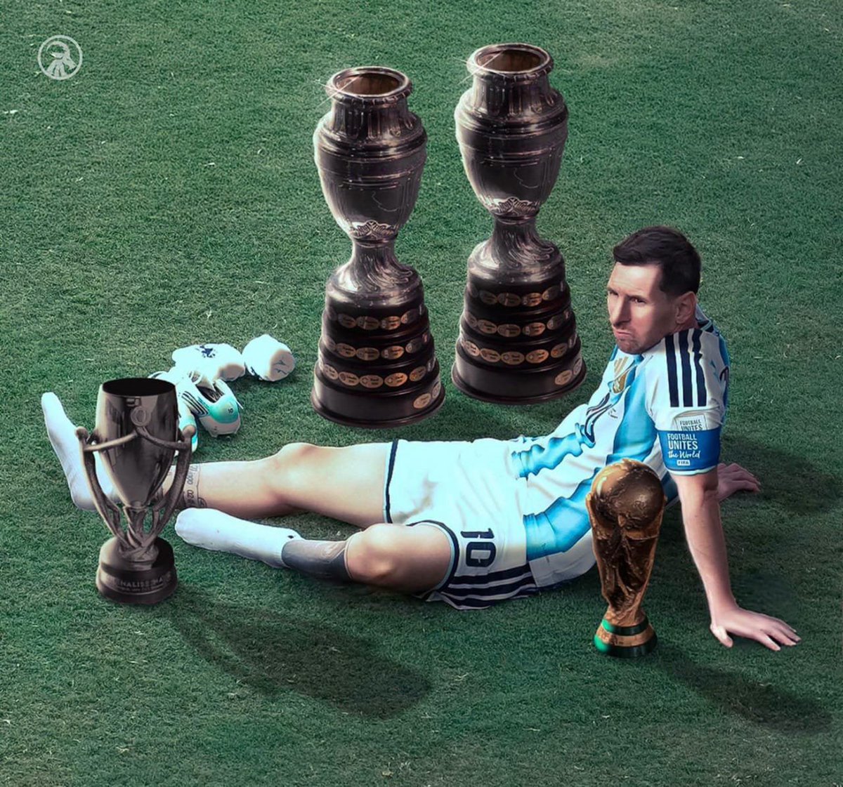 InstantFoot_ht's tweet photo. 🚨 Lionel Messi 🇦🇷 a officiellement disputé son dernier match avec l’Albiceleste, refermant un chapitre exceptionnel de sa carrière internationale. 🥹💔

🏆 Coupe du Monde
🏆 Finalissima
🏆🏆 Copa América x2

#InstantFoot https://t.co/1wsJi25NmD