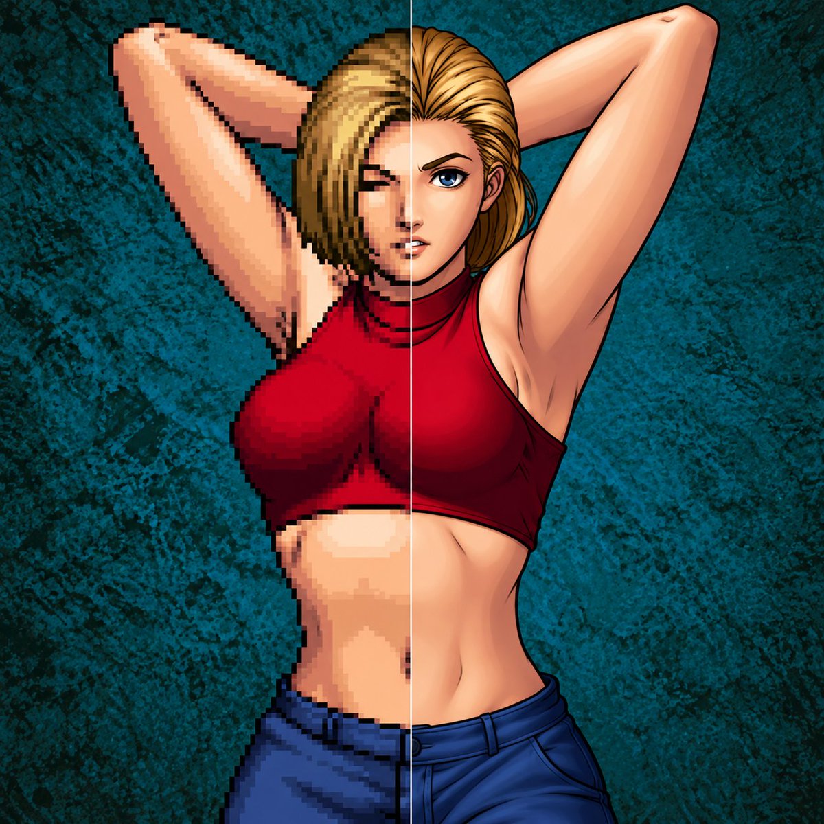 KusanagiCla's tweet photo. @rob2d_u8 Do something like this for all the assets in 2D games https://t.co/tnl9SZPImv