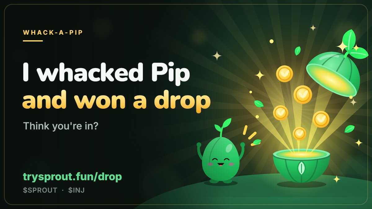 XiaoAhSoon's tweet photo. @sproutsomefun  $SPROUT https://t.co/7AgWqcf8Nh