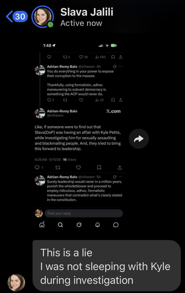 infrarem's tweet photo. @KarlosMarx9 @karlitomarxismo @criscrypto @BringStalinBack Question: Why did she qualify the timeframe in which she had an affair with Kyle? https://t.co/Cblj2QRMgl
