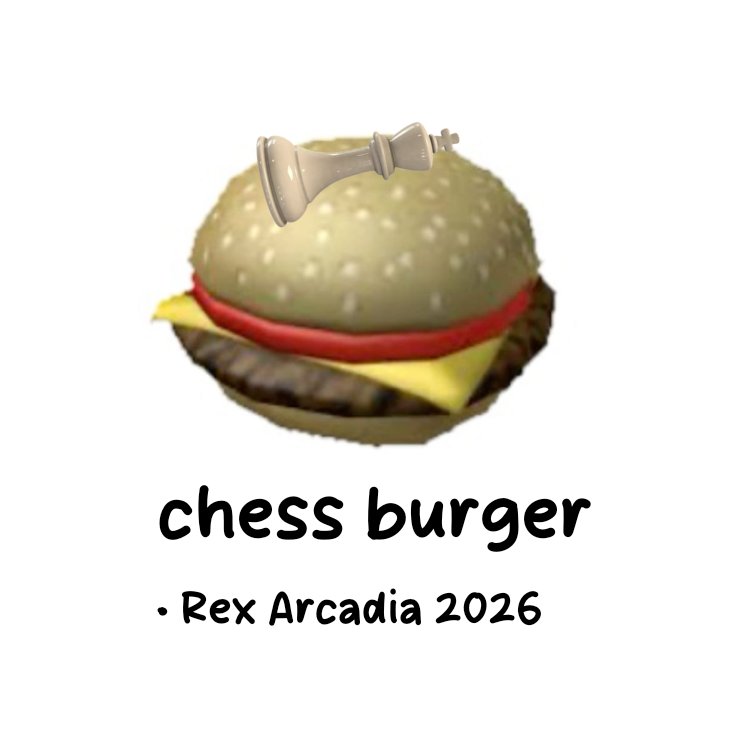 uaelus's tweet photo. Someone order Chess Burger?
#MemRex https://t.co/2JVezqnOvC