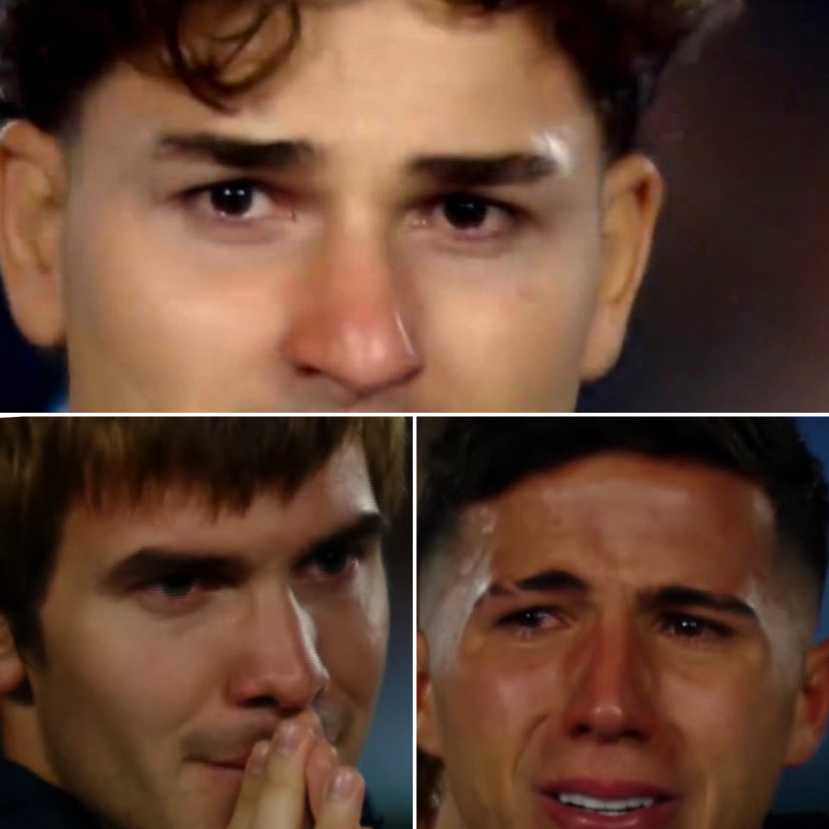 CrewsMat10's tweet photo. They all grew up idolizing Lionel Messi. This is going to be hard to take in. 🥹💔 https://t.co/YgK2sfOvGo