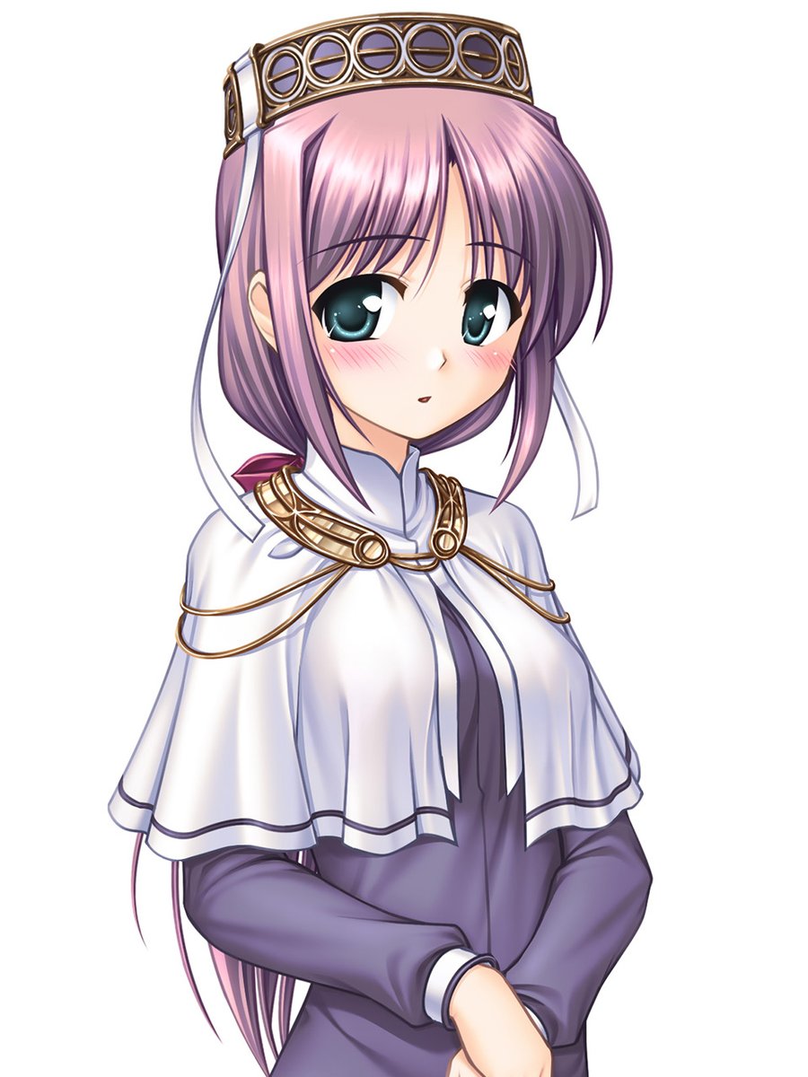 august_soft's tweet photo. 本日10/21は、『穢翼のユースティア』のヒロインで、聖女イレーヌの身のまわりの世話役「ラヴィリア」の誕生日です。

ハッピーバースデー！

https://t.co/A8GX0PBxFT

#穢翼 https://t.co/RucCYvEXCs
