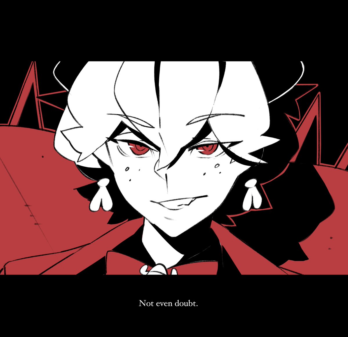 nisegoworks's tweet photo. Helltober - Day 06  #Inktober2026 #helltaker https://t.co/40r0lRrTuB