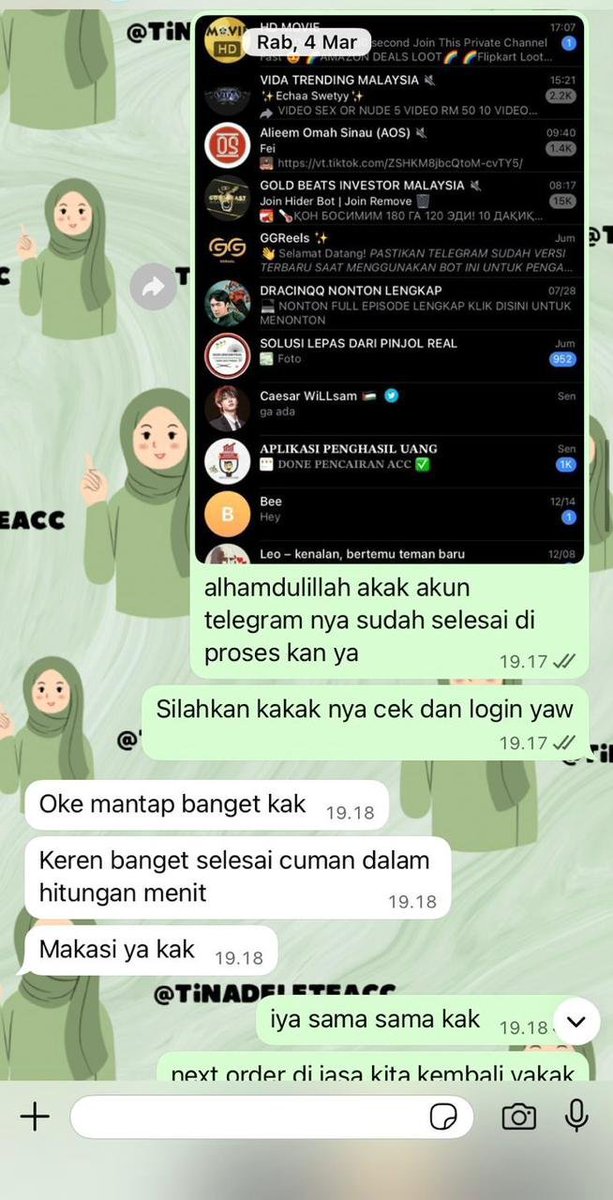 AnthonyLagnon's tweet photo. OPEN JASA PEMULIHAN AKUN,BALIKIN AKUN &amp; HAPUS AKUN TRUSTED ✴️

💜JASA LACAK LOKASI 
💜SADAP WA
💜LACAK HP HILANG BY NO HP /IMEI
💜JASA PULIHKAN AKUN WHATSAPP YANG KEBLOKIR

EMAIL,IG,WA,TWITER/X, FB,TIKTOK

Order whatsapp ⤵️ 
https://t.co/5DCbvQJPY4

#zonauang https://t.co/bwJHA9HQcM
