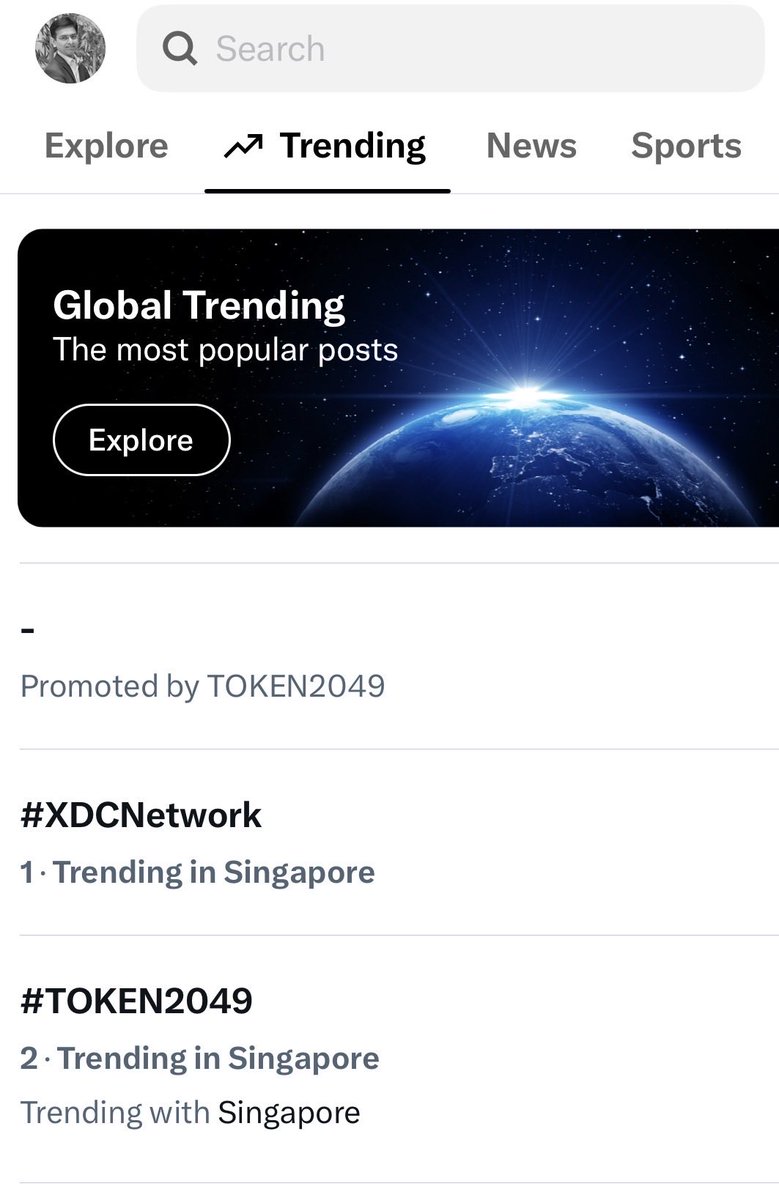 riteshkakkad's tweet photo. #XDCNetwork is trending in Singapore! ๐ธ๐ฌ๐
My #TOKEN2049 week is packed with 4 XDC side events ( with partners and @QAIXAlliance) and few media interviews on tokenization, payments and agentic commerce.
Whoโs here? DMโletโs connect! ๐ค https://t.co/9G7XdRjzHD