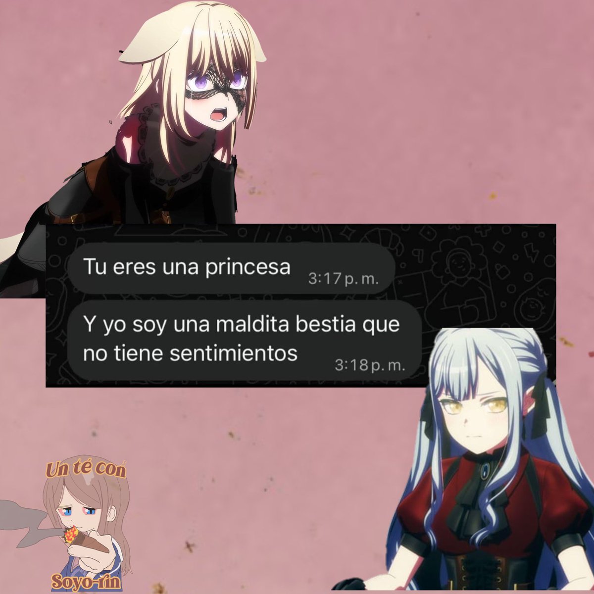 SoyoFleming's tweet photo. 🥀🥀🥀

#BanGDream #Bandori #バンドリ #AveMujica #UiSaki https://t.co/rqPlbuBxRb