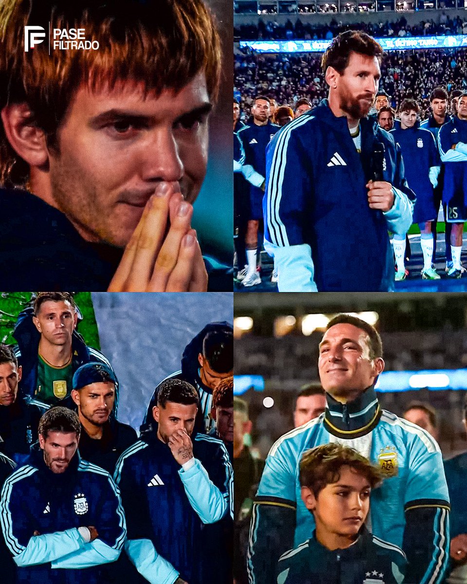 pasefiltradope's tweet photo. Estas imágenes de la despedida de Lionel Messi lo dicen todo... 🇦🇷💔🥺 https://t.co/thGJlpBRGG
