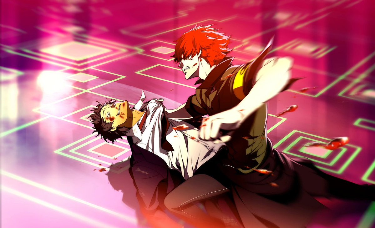 luckyantique's tweet photo. P4AU on the mind, specifically the cg of adachi getting the shit beat out of him. Yummy https://t.co/wRE1aSz4mV