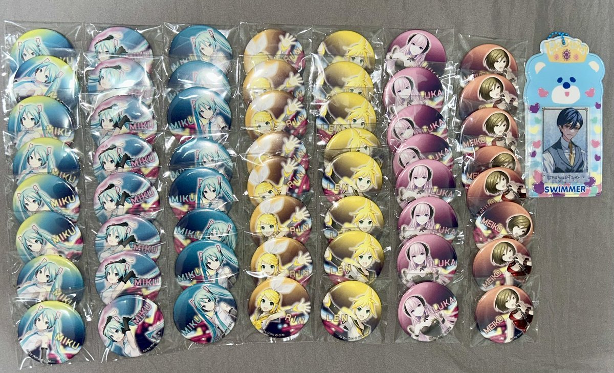 eaiyu0923n's tweet photo. 【交換】ピアプロ　初音ミク　CANバッジ

⭐︎譲⭐︎ミク、リン、レン、ルカ、MEIKO
⭐︎求⭐︎KAITO

郵送希望
検索からもお気軽にお声掛けください🙇‍♀️ https://t.co/62BRuQZhR4