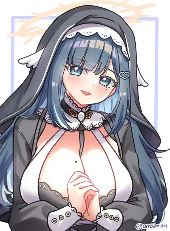 amaimiart's tweet photo. Happy Belated Birthday Nene~ 🤍 #NeneTenshiBdayFINAL #AmaneneArt https://t.co/2B2C2tmxms