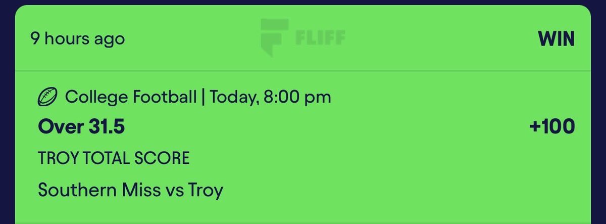 ThyProphett's tweet photo. CASH THE #CFB FREE PLAY 🤑✅✍🏽
3-1 FREE PLAY RUN 🤑🤑 https://t.co/zEhhw4H1Ly